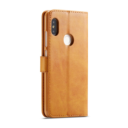 LC.IMEEKE Wallet Stand Leather Protective Case for Xiaomi Redmi Note 5 Pro (Dual Camera) / Redmi Note 5 (China)