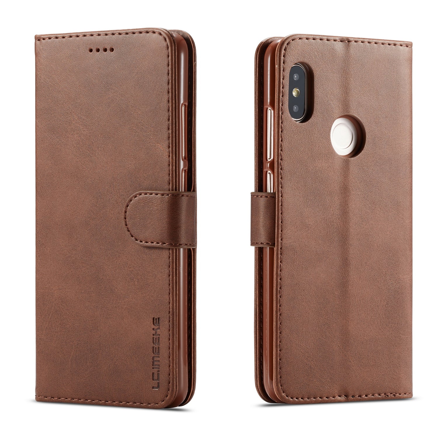 LC.IMEEKE Wallet Stand Leather Protective Case for Xiaomi Redmi Note 5 Pro (Dual Camera) / Redmi Note 5 (China)