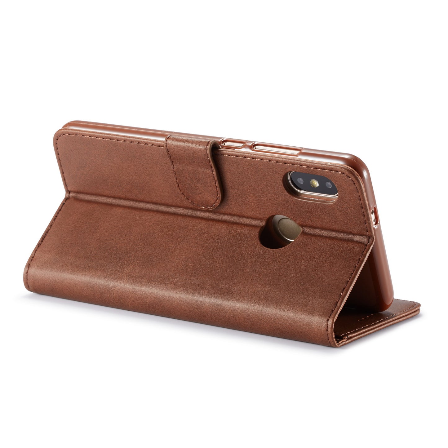 LC.IMEEKE Wallet Stand Leather Protective Case for Xiaomi Redmi Note 5 Pro (Dual Camera) / Redmi Note 5 (China)