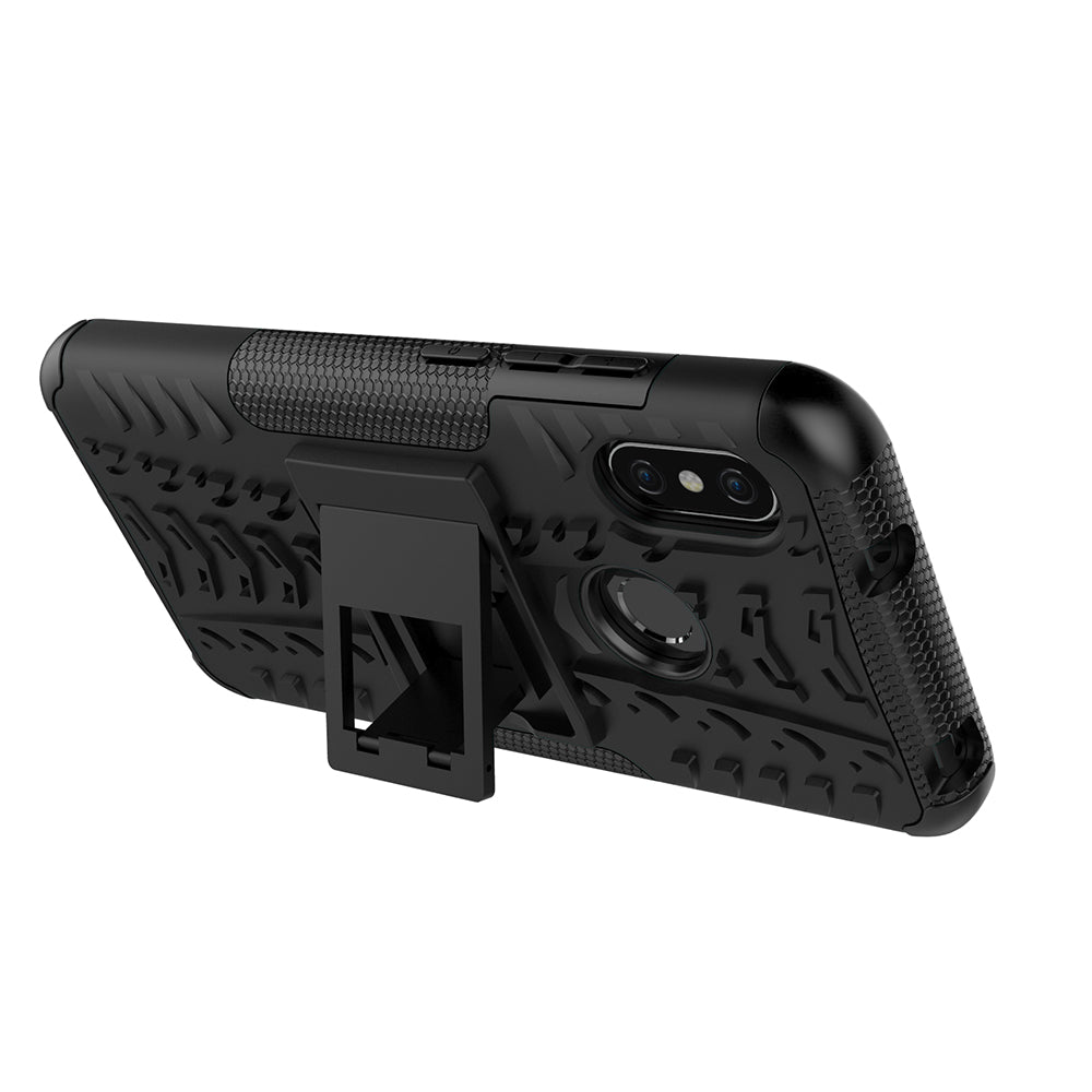 Anti-slip PC + TPU Hybrid Kickstand Case for Xiaomi Mi A2 Lite / Redmi 6 Pro