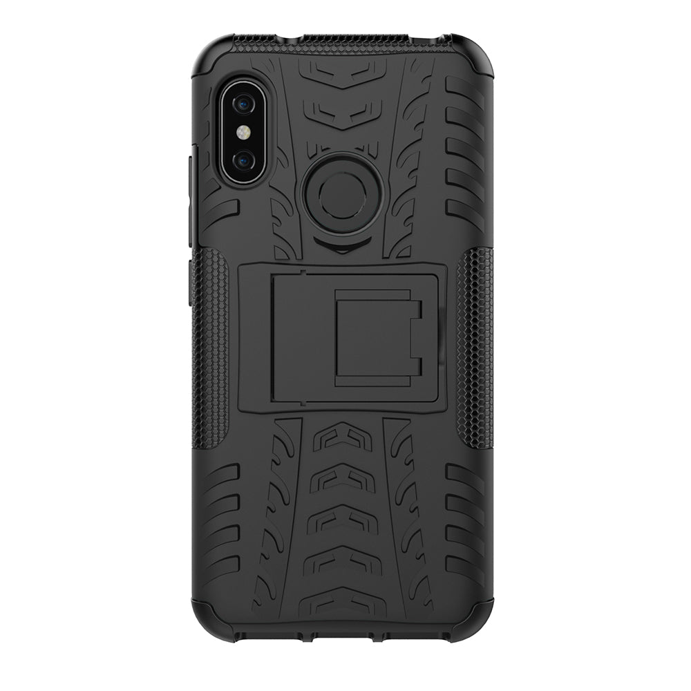 Anti-slip PC + TPU Hybrid Kickstand Case for Xiaomi Mi A2 Lite / Redmi 6 Pro