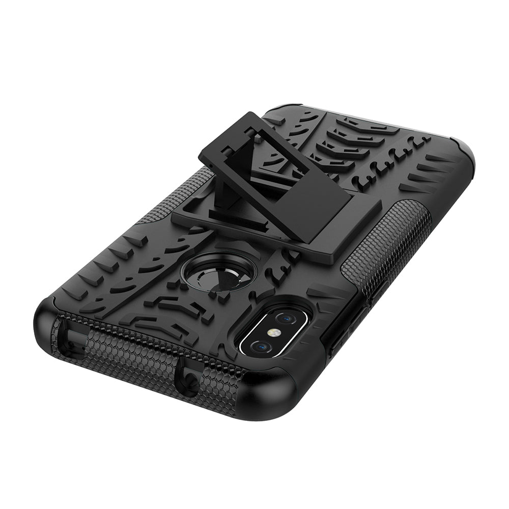 Anti-slip PC + TPU Hybrid Kickstand Case for Xiaomi Mi A2 Lite / Redmi 6 Pro