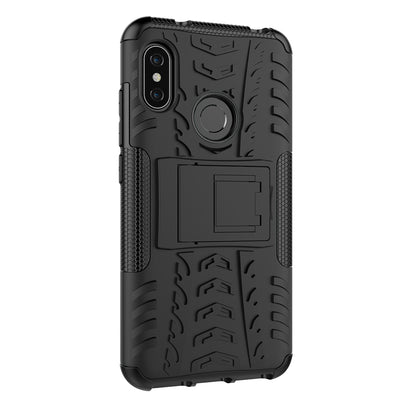 Anti-slip PC + TPU Hybrid Kickstand Case for Xiaomi Mi A2 Lite / Redmi 6 Pro