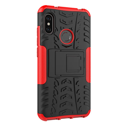 Anti-slip PC + TPU Hybrid Kickstand Case for Xiaomi Mi A2 Lite / Redmi 6 Pro
