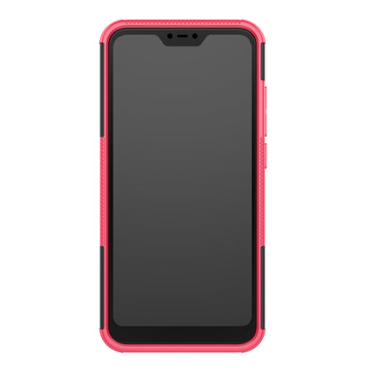 Anti-slip PC + TPU Hybrid Kickstand Case for Xiaomi Mi A2 Lite / Redmi 6 Pro
