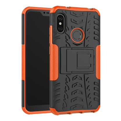 Anti-slip PC + TPU Hybrid Kickstand Case for Xiaomi Mi A2 Lite / Redmi 6 Pro