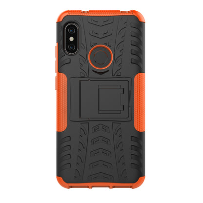 Anti-slip PC + TPU Hybrid Kickstand Case for Xiaomi Mi A2 Lite / Redmi 6 Pro