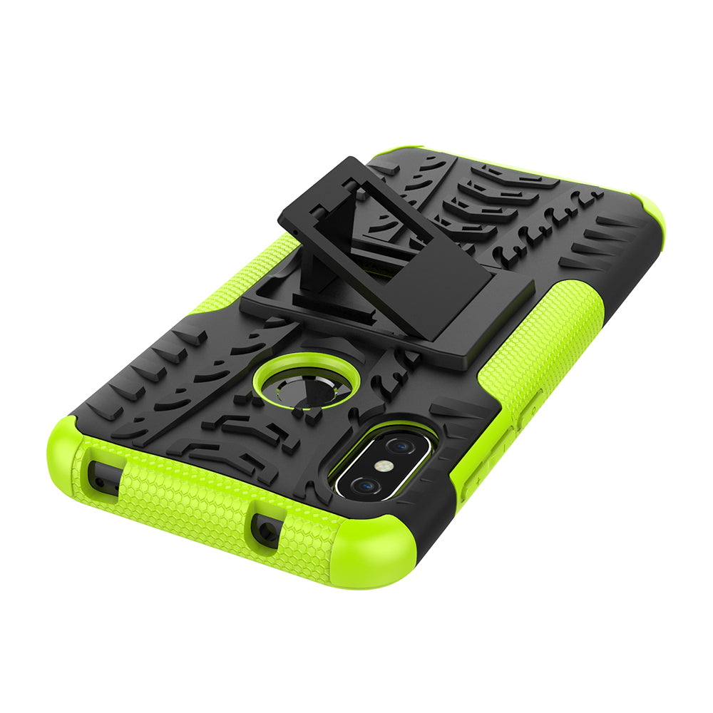 Anti-slip PC + TPU Hybrid Kickstand Case for Xiaomi Mi A2 Lite / Redmi 6 Pro