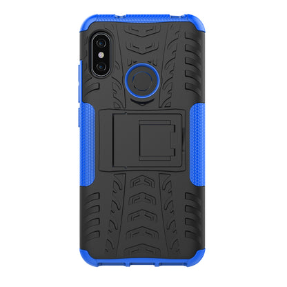 Anti-slip PC + TPU Hybrid Kickstand Case for Xiaomi Mi A2 Lite / Redmi 6 Pro