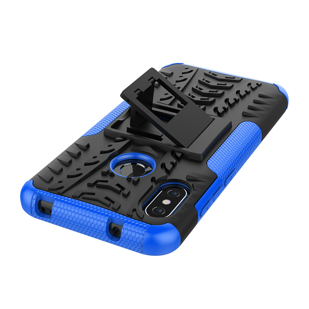 Anti-slip PC + TPU Hybrid Kickstand Case for Xiaomi Mi A2 Lite / Redmi 6 Pro
