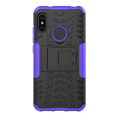 Anti-slip PC + TPU Hybrid Kickstand Case for Xiaomi Mi A2 Lite / Redmi 6 Pro