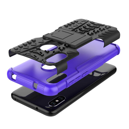 Anti-slip PC + TPU Hybrid Kickstand Case for Xiaomi Mi A2 Lite / Redmi 6 Pro
