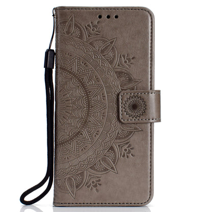 Imprinted Mandala Pattern PU Leather Protection Mobile Phone Case for Xiaomi Redmi Note 5 Pro (Dual Camera) / Redmi Note 5 (China)