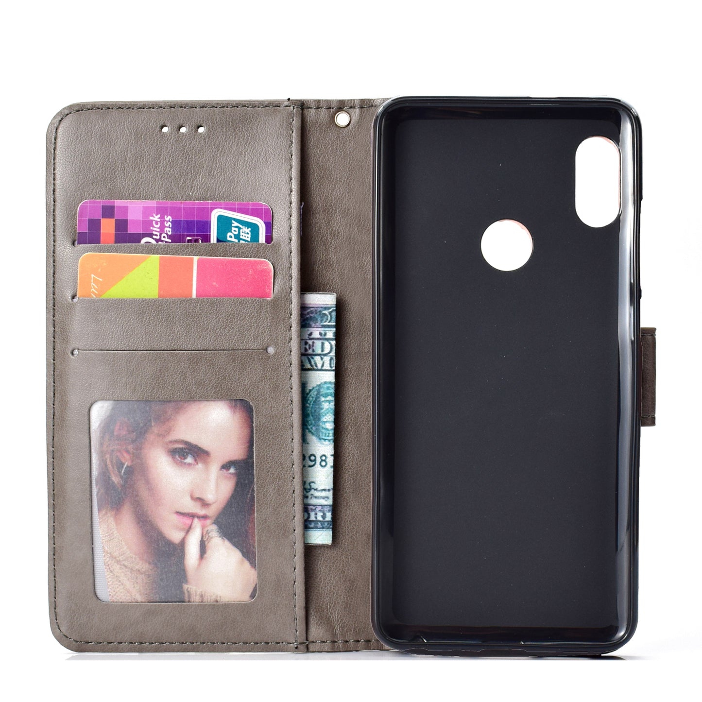 Imprinted Mandala Pattern PU Leather Protection Mobile Phone Case for Xiaomi Redmi Note 5 Pro (Dual Camera) / Redmi Note 5 (China)