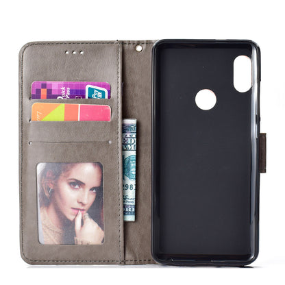 Imprinted Mandala Pattern PU Leather Protection Mobile Phone Case for Xiaomi Redmi Note 5 Pro (Dual Camera) / Redmi Note 5 (China)