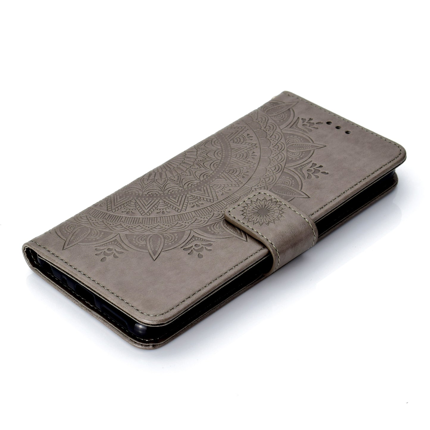 Imprinted Mandala Pattern PU Leather Protection Mobile Phone Case for Xiaomi Redmi Note 5 Pro (Dual Camera) / Redmi Note 5 (China)