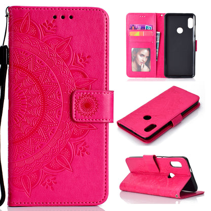 Imprinted Mandala Pattern PU Leather Protection Mobile Phone Case for Xiaomi Redmi Note 5 Pro (Dual Camera) / Redmi Note 5 (China)