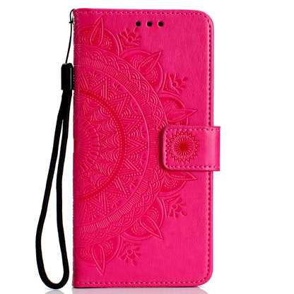 Imprinted Mandala Pattern PU Leather Protection Mobile Phone Case for Xiaomi Redmi Note 5 Pro (Dual Camera) / Redmi Note 5 (China)