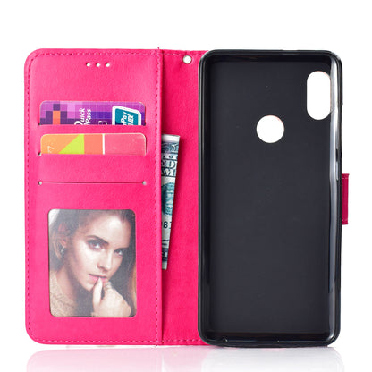 Imprinted Mandala Pattern PU Leather Protection Mobile Phone Case for Xiaomi Redmi Note 5 Pro (Dual Camera) / Redmi Note 5 (China)
