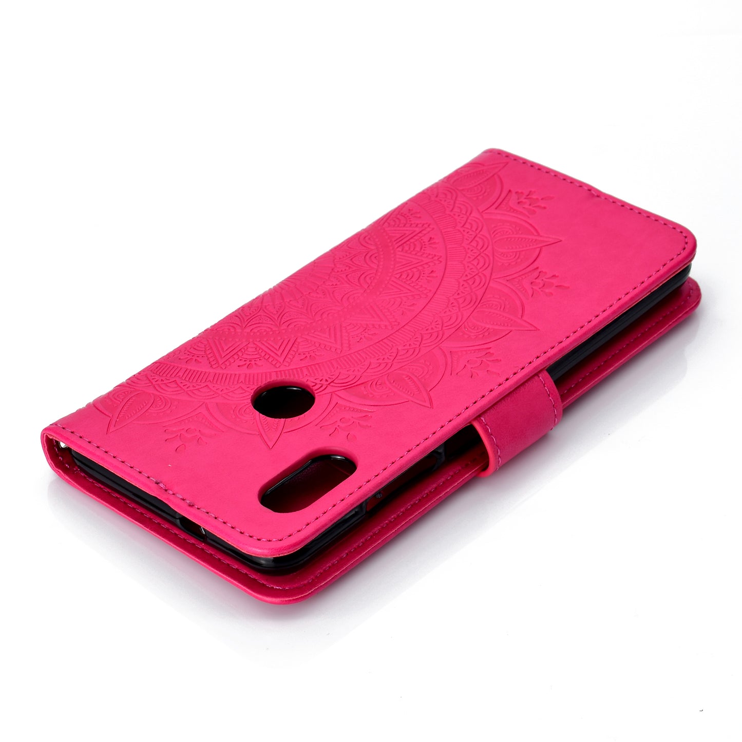 Imprinted Mandala Pattern PU Leather Protection Mobile Phone Case for Xiaomi Redmi Note 5 Pro (Dual Camera) / Redmi Note 5 (China)