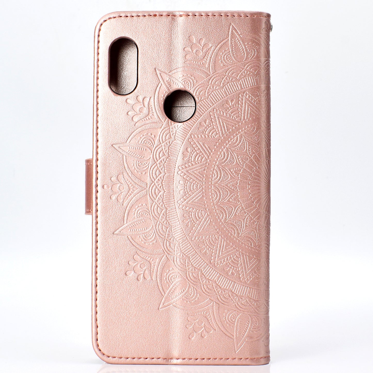 Imprinted Mandala Pattern PU Leather Protection Mobile Phone Case for Xiaomi Redmi Note 5 Pro (Dual Camera) / Redmi Note 5 (China)