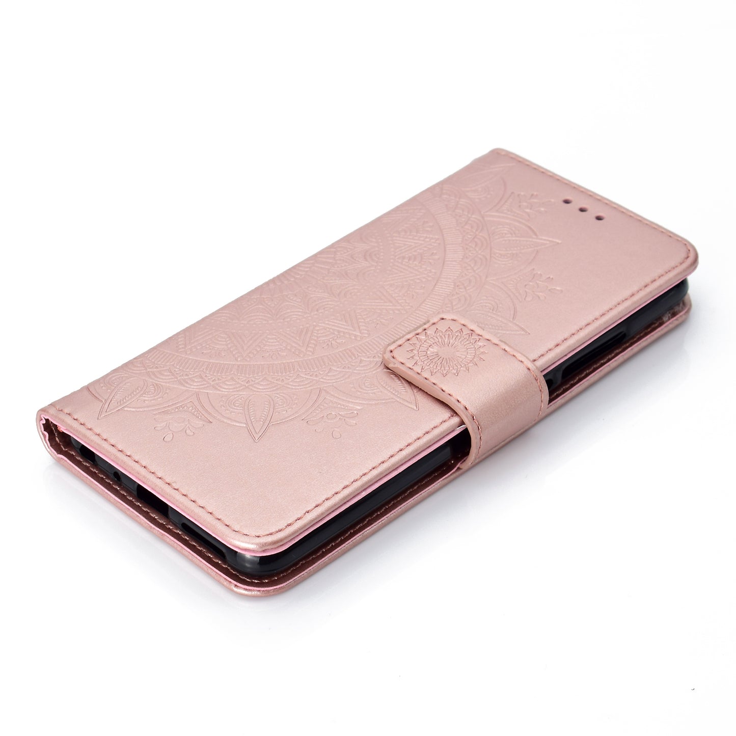 Imprinted Mandala Pattern PU Leather Protection Mobile Phone Case for Xiaomi Redmi Note 5 Pro (Dual Camera) / Redmi Note 5 (China)