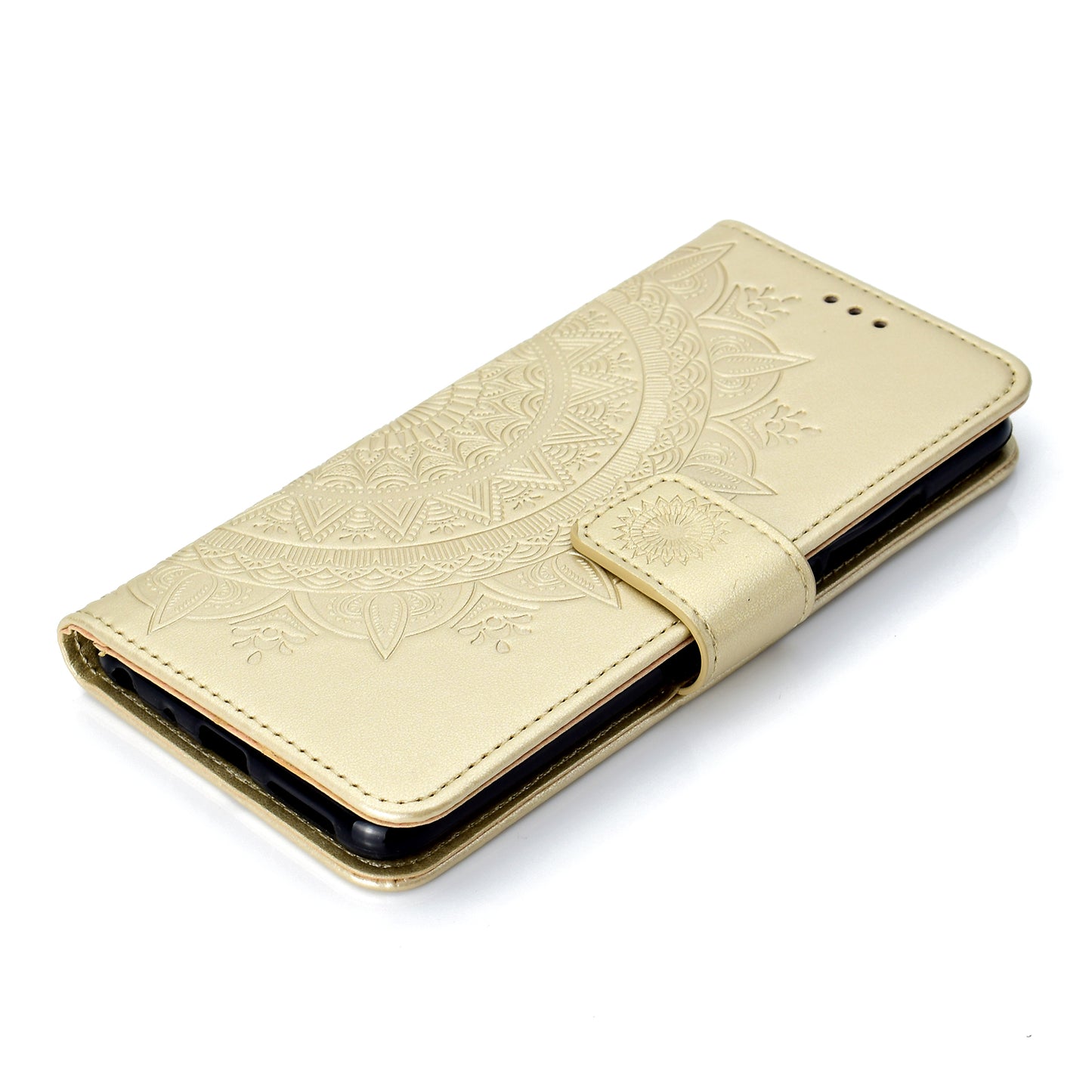 Imprinted Mandala Pattern PU Leather Protection Mobile Phone Case for Xiaomi Redmi Note 5 Pro (Dual Camera) / Redmi Note 5 (China)