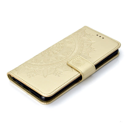 Imprinted Mandala Pattern PU Leather Protection Mobile Phone Case for Xiaomi Redmi Note 5 Pro (Dual Camera) / Redmi Note 5 (China)