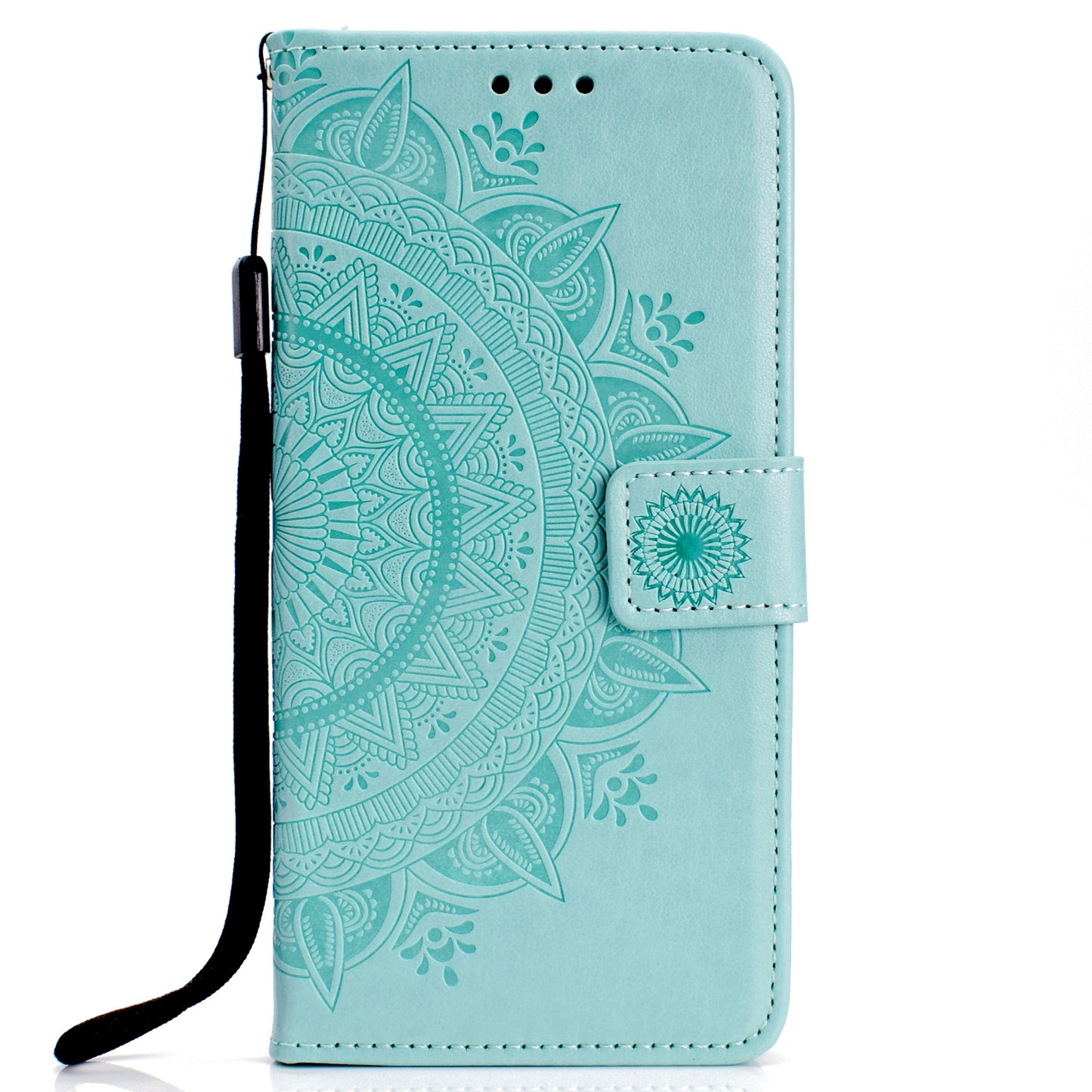 Imprinted Mandala Pattern PU Leather Protection Mobile Phone Case for Xiaomi Redmi Note 5 Pro (Dual Camera) / Redmi Note 5 (China)