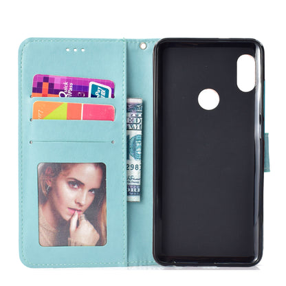 Imprinted Mandala Pattern PU Leather Protection Mobile Phone Case for Xiaomi Redmi Note 5 Pro (Dual Camera) / Redmi Note 5 (China)