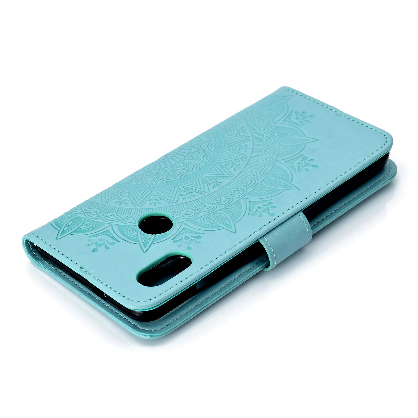 Imprinted Mandala Pattern PU Leather Protection Mobile Phone Case for Xiaomi Redmi Note 5 Pro (Dual Camera) / Redmi Note 5 (China)