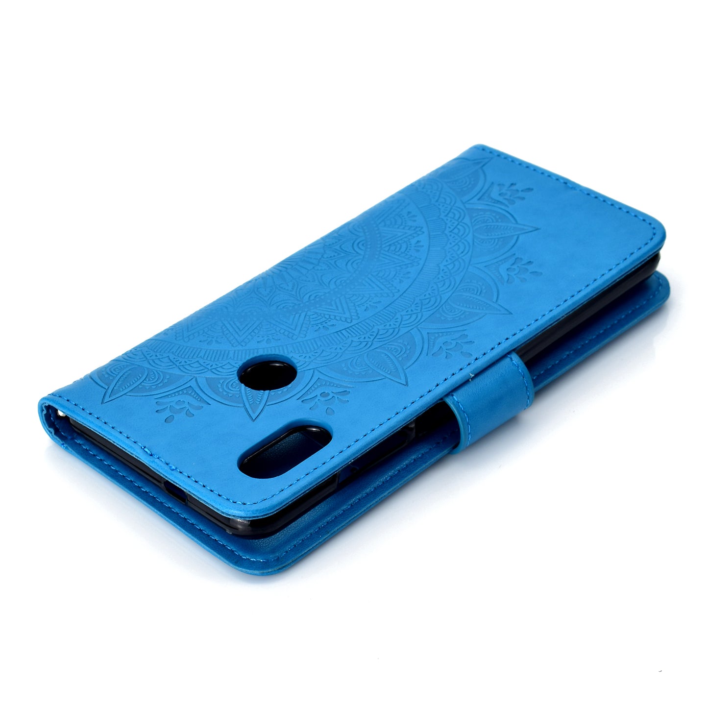 Imprinted Mandala Pattern PU Leather Protection Mobile Phone Case for Xiaomi Redmi Note 5 Pro (Dual Camera) / Redmi Note 5 (China)