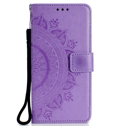Imprinted Mandala Pattern PU Leather Protection Mobile Phone Case for Xiaomi Redmi Note 5 Pro (Dual Camera) / Redmi Note 5 (China)