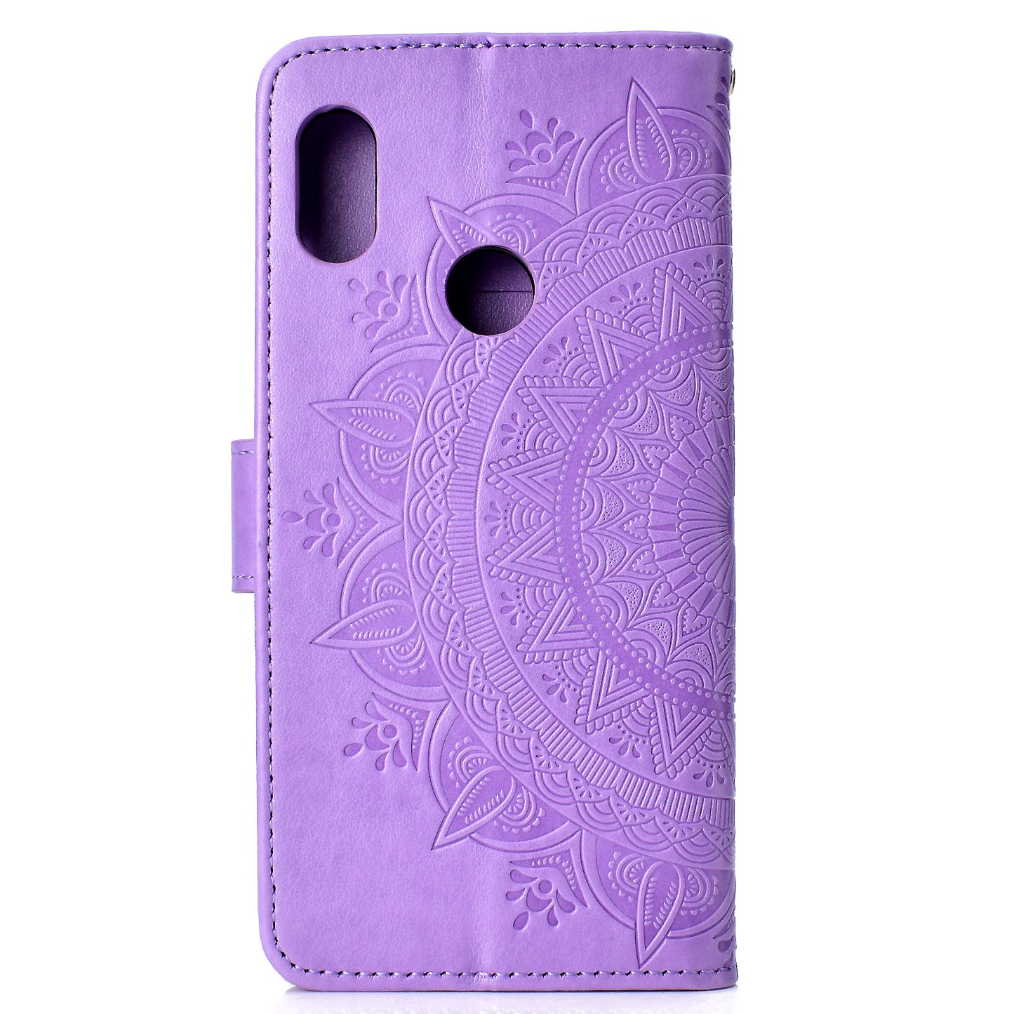 Imprinted Mandala Pattern PU Leather Protection Mobile Phone Case for Xiaomi Redmi Note 5 Pro (Dual Camera) / Redmi Note 5 (China)
