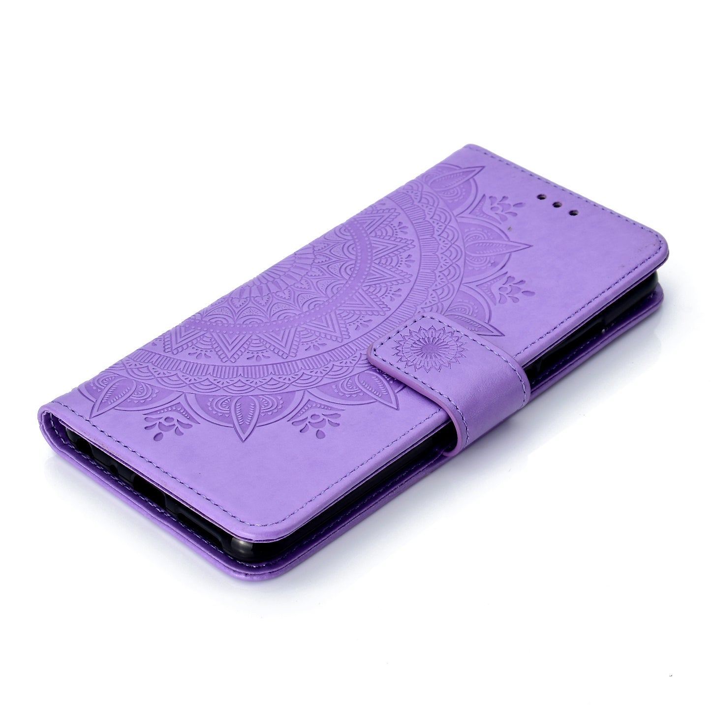 Imprinted Mandala Pattern PU Leather Protection Mobile Phone Case for Xiaomi Redmi Note 5 Pro (Dual Camera) / Redmi Note 5 (China)