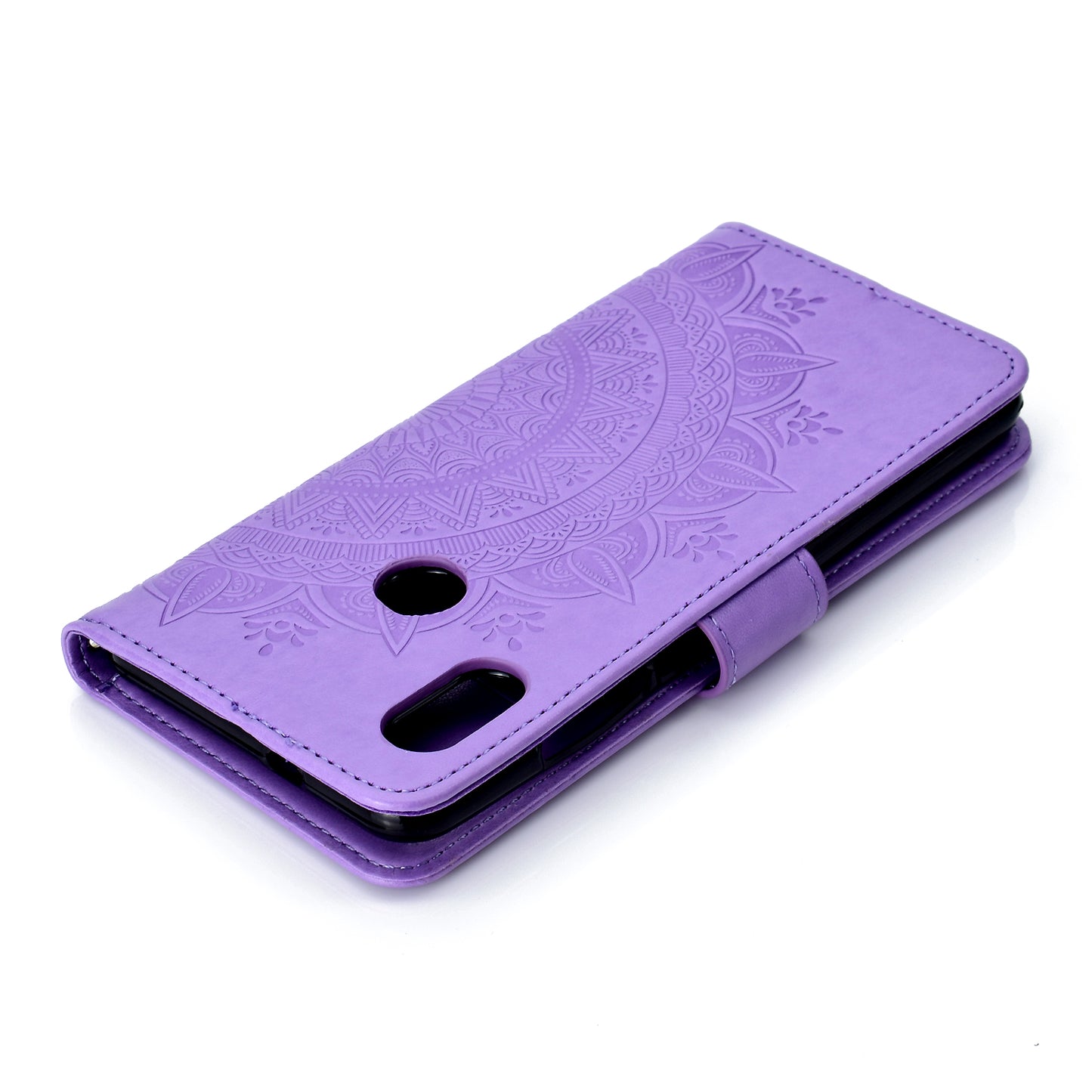 Imprinted Mandala Pattern PU Leather Protection Mobile Phone Case for Xiaomi Redmi Note 5 Pro (Dual Camera) / Redmi Note 5 (China)