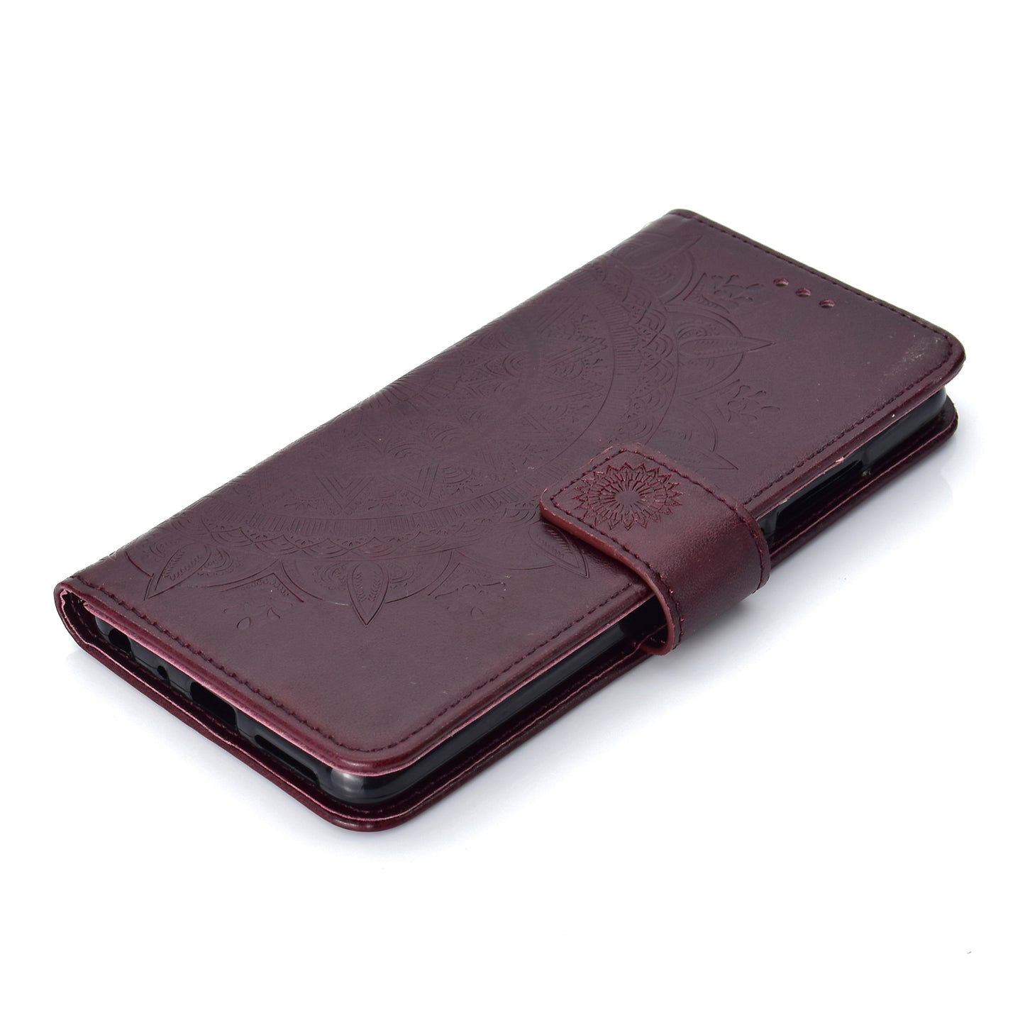 Imprinted Mandala Pattern PU Leather Protection Mobile Phone Case for Xiaomi Redmi Note 5 Pro (Dual Camera) / Redmi Note 5 (China)