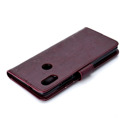 Imprinted Mandala Pattern PU Leather Protection Mobile Phone Case for Xiaomi Redmi Note 5 Pro (Dual Camera) / Redmi Note 5 (China)