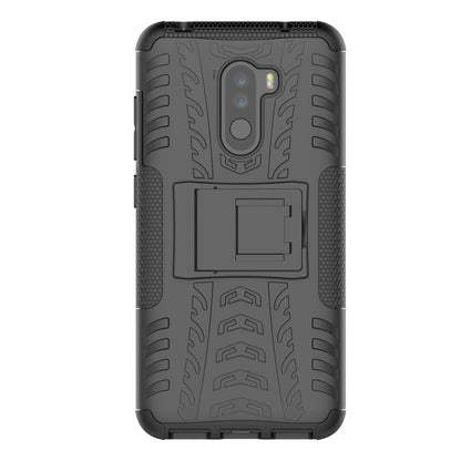 Anti-slip PC + TPU Hybrid Case with Kickstand for Xiaomi Pocophone F1 / Poco F1 in India
