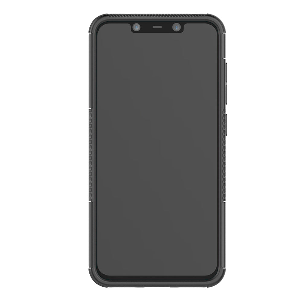 Anti-slip PC + TPU Hybrid Case with Kickstand for Xiaomi Pocophone F1 / Poco F1 in India