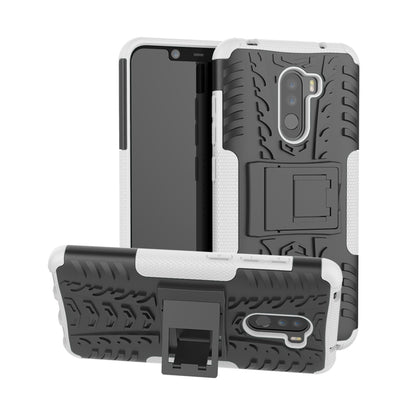 Anti-slip PC + TPU Hybrid Case with Kickstand for Xiaomi Pocophone F1 / Poco F1 in India