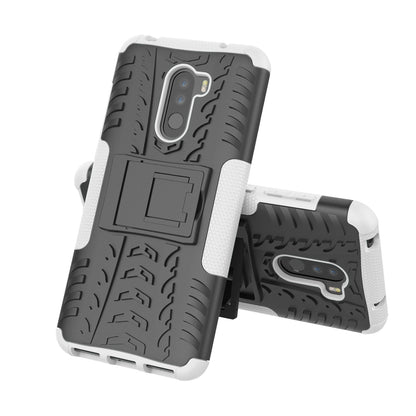 Anti-slip PC + TPU Hybrid Case with Kickstand for Xiaomi Pocophone F1 / Poco F1 in India