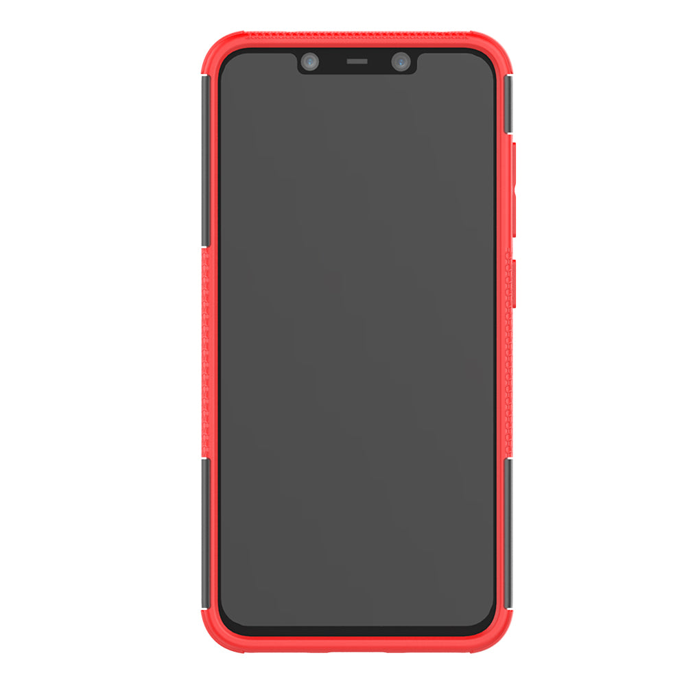 Anti-slip PC + TPU Hybrid Case with Kickstand for Xiaomi Pocophone F1 / Poco F1 in India