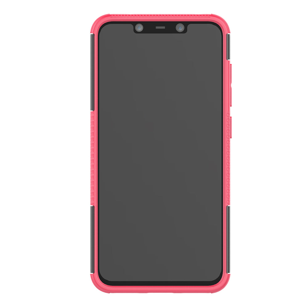 Anti-slip PC + TPU Hybrid Case with Kickstand for Xiaomi Pocophone F1 / Poco F1 in India