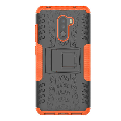Anti-slip PC + TPU Hybrid Case with Kickstand for Xiaomi Pocophone F1 / Poco F1 in India
