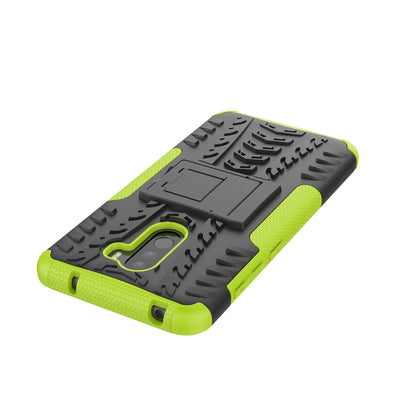 Anti-slip PC + TPU Hybrid Case with Kickstand for Xiaomi Pocophone F1 / Poco F1 in India