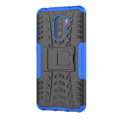 Anti-slip PC + TPU Hybrid Case with Kickstand for Xiaomi Pocophone F1 / Poco F1 in India