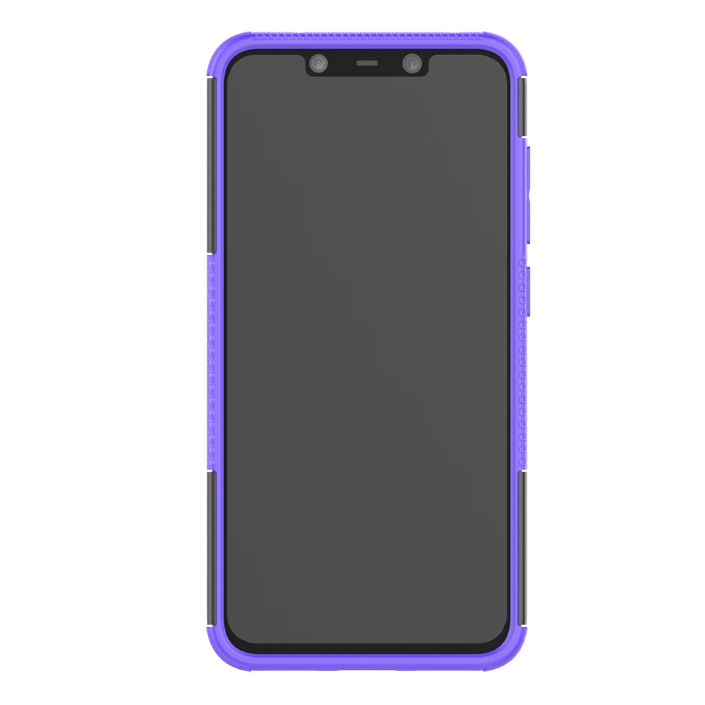 Anti-slip PC + TPU Hybrid Case with Kickstand for Xiaomi Pocophone F1 / Poco F1 in India