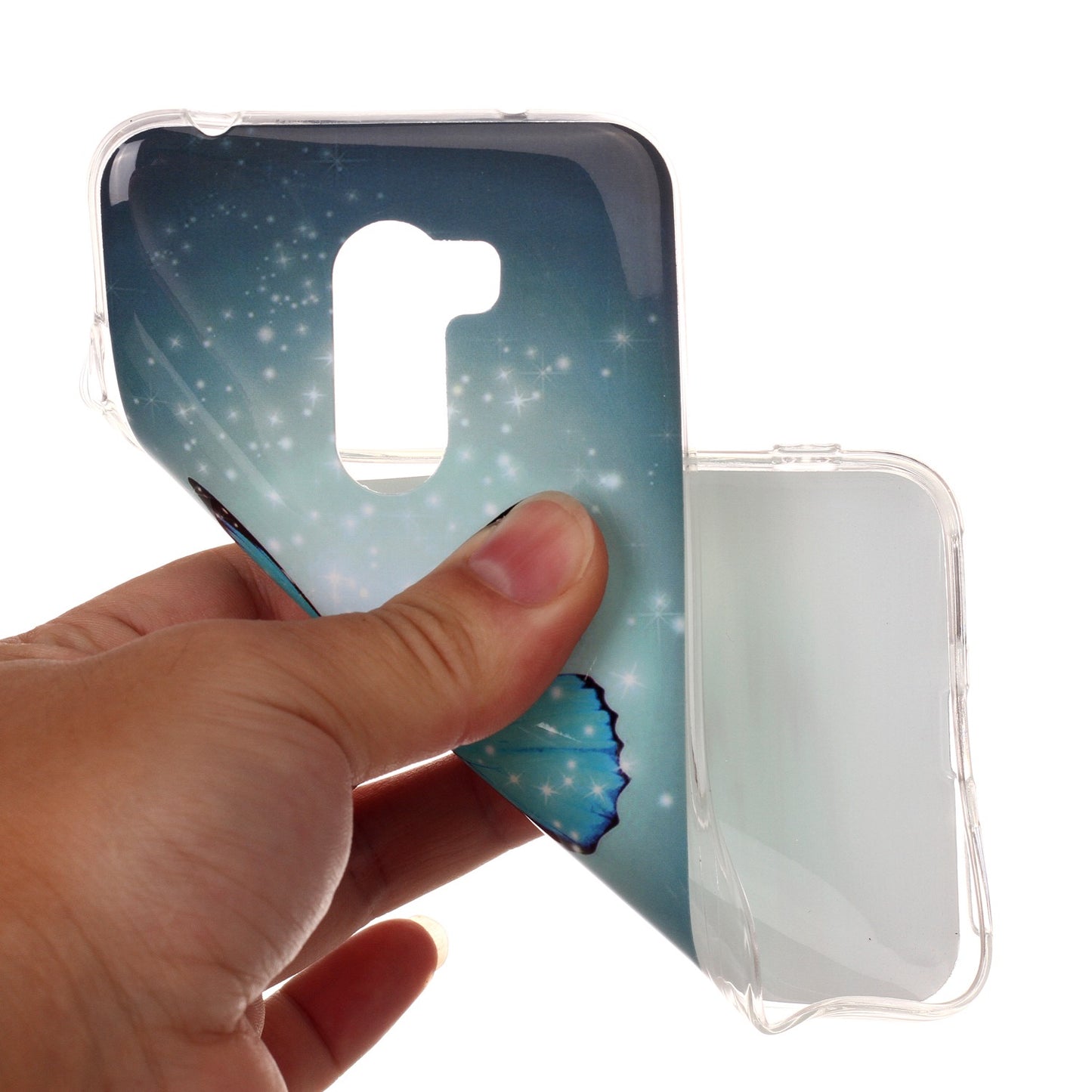 Luminous IMD Patterned Soft TPU Cover for Xiaomi Pocophone F1 / Poco F1 (India)