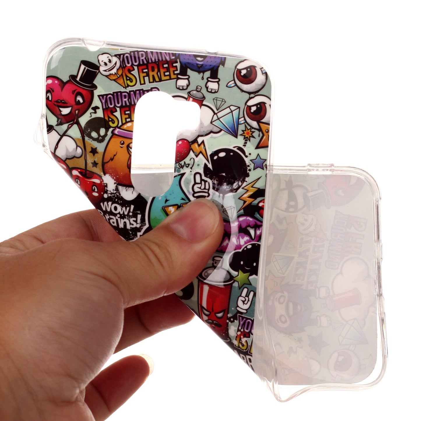 Luminous IMD Patterned Soft TPU Cover for Xiaomi Pocophone F1 / Poco F1 (India)